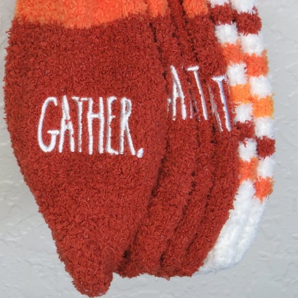 Rae Dunn* Women's 3 Pack Ladies‎ Cozy Autumn Socks~Shoe Size 5-10/Sock Size 9-11 - Picture 7 of 7